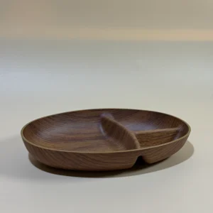 Clay Fancy Lunch Meal Plate