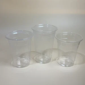 Plastic Juice Glass with Lid